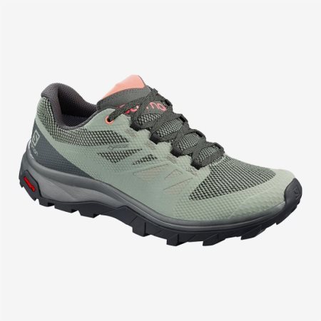 Scarpe Trekking Salomon OUTline GTX W Donna Verde Oliva IT 6-Z19